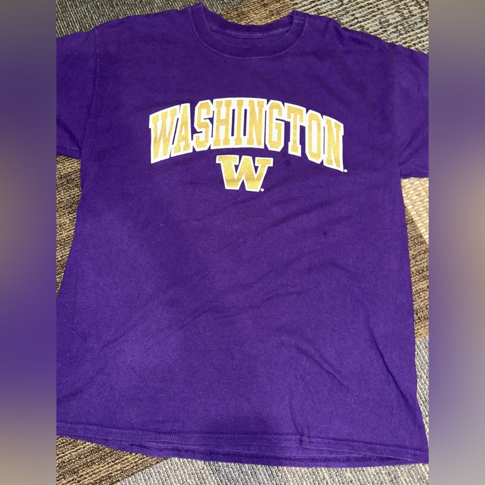 Purple Washington Short Sleeve Tee